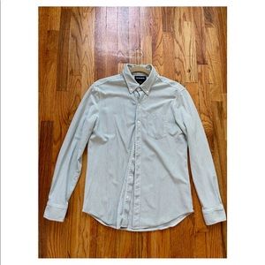 Green Striped Bonobos Button-Down